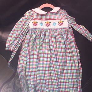 Christmas smocked dress 🎅🏻🎅🏻🎅🏻